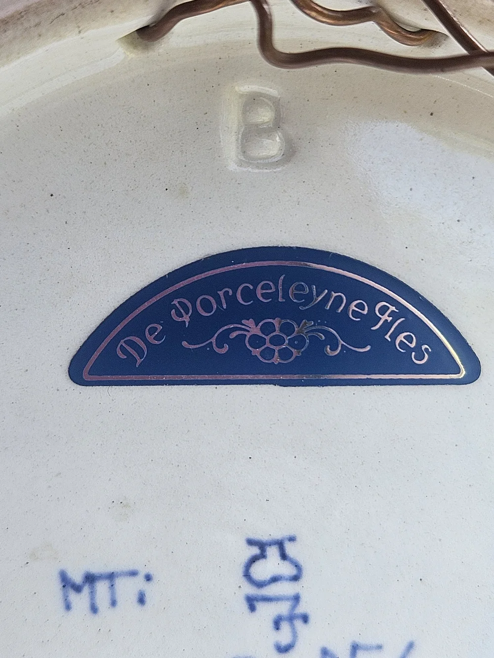 Delftware pottery from the renowned De Porceleyne Fles (Royal Delft)